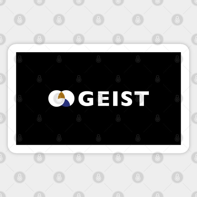 Geist Logo - Homecoming Sticker by GeekGiftGallery